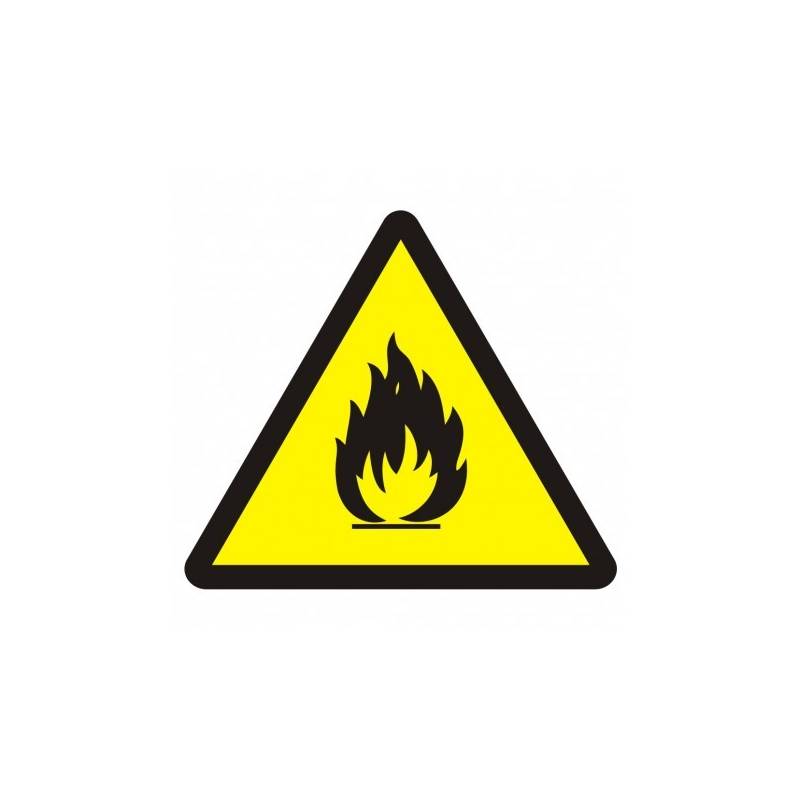 Znak przeciwpożarowy-(BA014)Niebezpieczeństwo poża