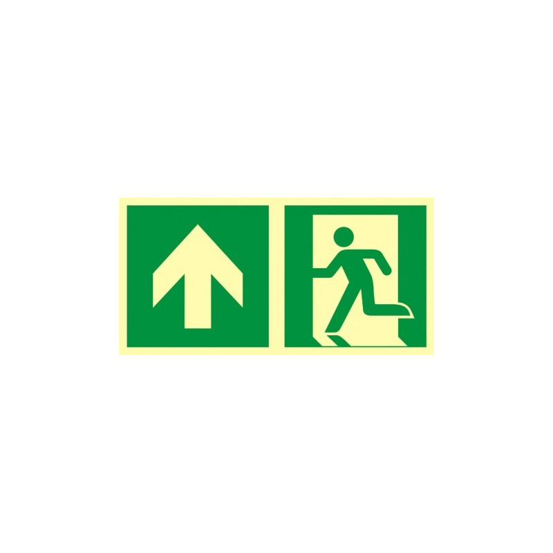 Znak ewakuacyjny (AAE100) kierunek do wyjścia drog