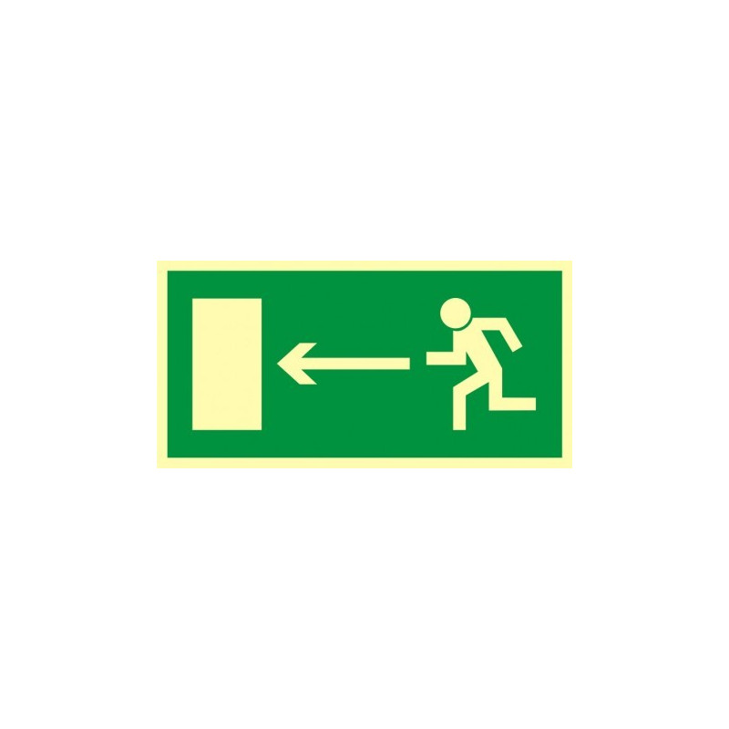 Znak ewakuacyjny-(AA003)Kierunek do wyjścia drogi