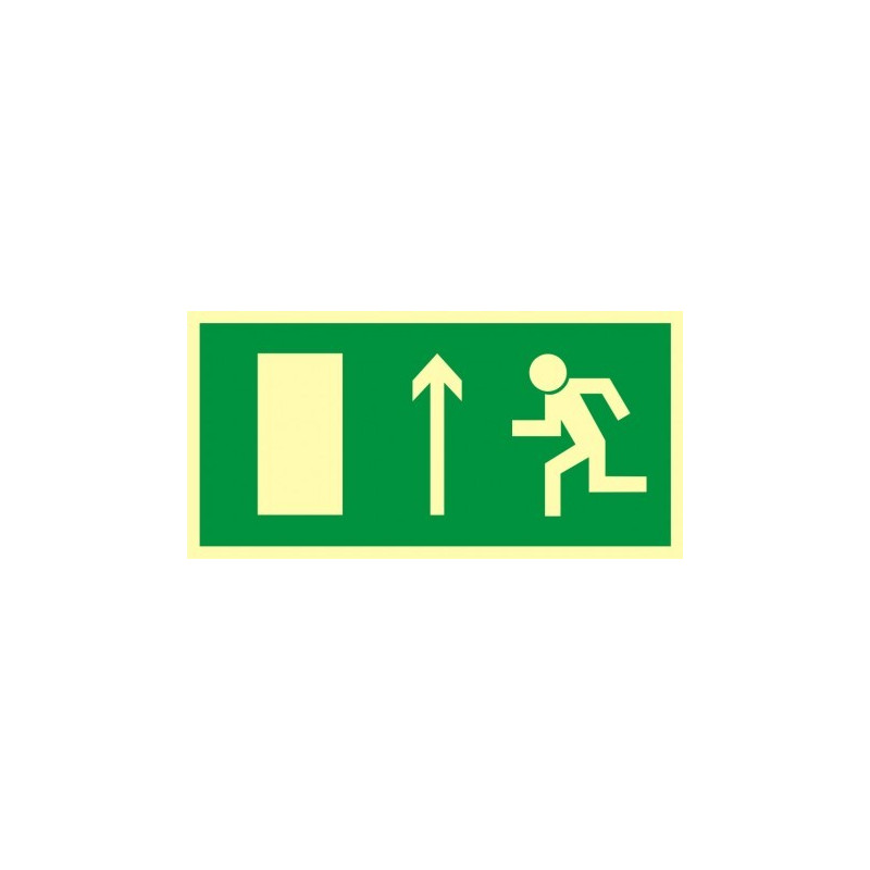 Znak ewakuacyjny-(AC015)Kierunek do wyjścia drogi