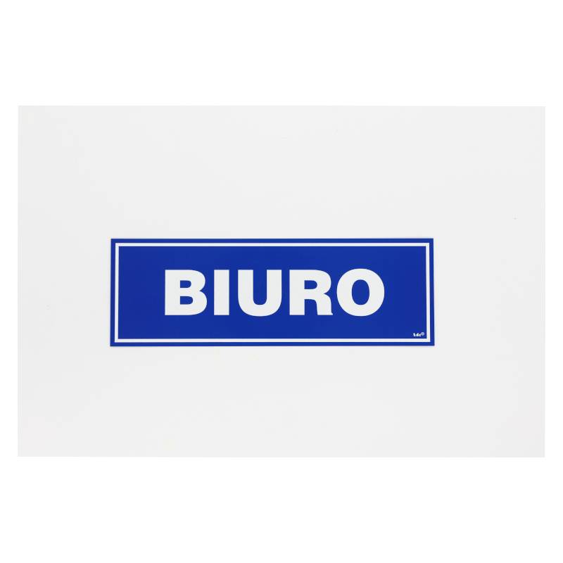 Znak -Biuro 10x30